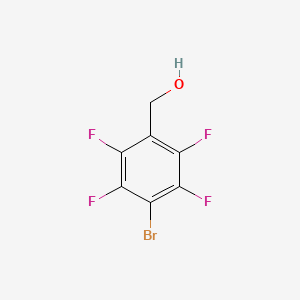 molecular formula C7H3BrF4O B1282908 (4-溴-2,3,5,6-四氟苯基)甲醇 CAS No. 75865-45-1