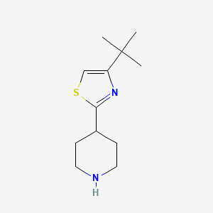 4-(4-Tert-butyl-1,3-thiazol-2-yl)piperidine