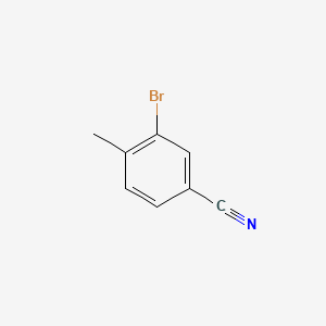 molecular formula C8H6BrN B1282943 3-Bromo-4-methylbenzonitrile CAS No. 42872-74-2