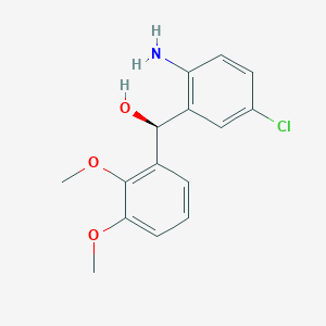 (S)-|A-(2-Amino-5-chlorophenyl)-2,3-dimethoxybenzenemethanol