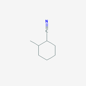molecular formula C8H13N B1282963 2-Methylcyclohexane-1-carbonitrile CAS No. 90154-71-5