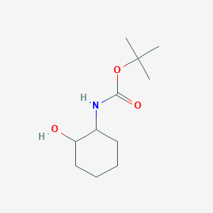 molecular formula C11H21NO3 B1282980 tert-Butyl (2-hydroxycyclohexyl)carbamate CAS No. 477584-30-8