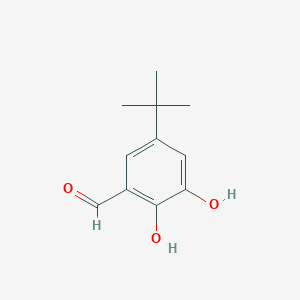 molecular formula C11H14O3 B1282982 5-Tert-butyl-2,3-dihydroxybenzaldehyde CAS No. 122054-55-1