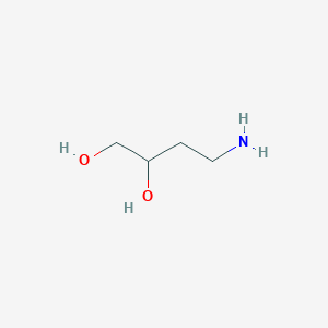 molecular formula C4H11NO2 B1283020 4-Aminobutane-1,2-diol CAS No. 83430-32-4
