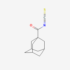 molecular formula C12H15NOS B1283021 Adamantane-1-carbonyl isothiocyanate CAS No. 54979-99-6