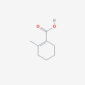 molecular formula C8H12O2 B1283027 2-Methylcyclohex-1-ene-1-carboxylic acid CAS No. 67824-86-6