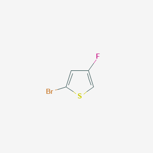 molecular formula C4H2BrFS B1283042 2-Bromo-4-fluorothiophene CAS No. 32431-65-5