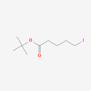 molecular formula C9H17IO2 B1283045 Tert-butyl 5-iodopentanoate CAS No. 56198-37-9