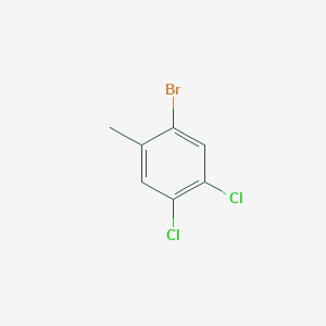 molecular formula C7H5BrCl2 B1283072 2-Bromo-4,5-dichlorotoluene CAS No. 204930-36-9