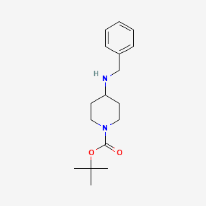 molecular formula C17H26N2O2 B1283076 tert-Butyl 4-(benzylamino)piperidine-1-carboxylate CAS No. 206273-87-2