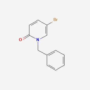 molecular formula C12H10BrNO B1283086 1-Benzyl-5-bromopyridin-2(1H)-one CAS No. 217448-53-8
