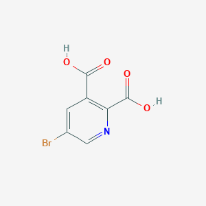 molecular formula C7H4BrNO4 B1283097 5-Bromopyridine-2,3-dicarboxylic acid CAS No. 98555-51-2
