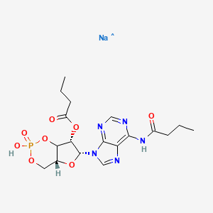 molecular formula C18H24N5NaO8P B12830984 CID 123133966 