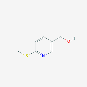 molecular formula C7H9NOS B1283134 (6-Methylsulfanylpyridin-3-yl)methanol CAS No. 101990-65-2