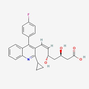 molecular formula C25H24FNO4 B12831446 (Z)-Pitavastatin 