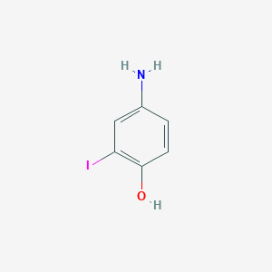 molecular formula C6H6INO B1283153 4-Amino-2-iodophenol CAS No. 89640-51-7