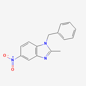1-benzyl-2-methyl-5-nitro-1H-1,3-benzimidazole