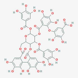 molecular formula C48H34O31 B128316 Remurin A CAS No. 140187-44-6