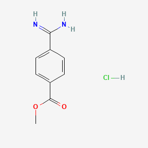 Methyl 4-carbamimidoylbenzoate hydrochloride