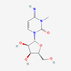 molecular formula C10H15N3O5 B1283190 3-Methylcytidine CAS No. 2140-64-9