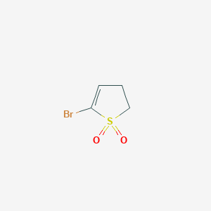 molecular formula C4H5BrO2S B1283203 5-Bromo-2,3-dihydrothiophene 1,1-dioxide CAS No. 56879-03-9