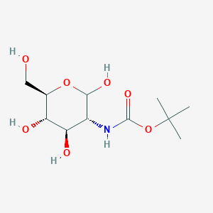 molecular formula C11H21NO7 B1283206 N-Boc-D-glucosamine CAS No. 75251-80-8