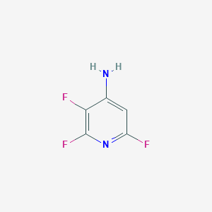 molecular formula C5H3F3N2 B1283207 2,3,6-Trifluoropyridin-4-amine CAS No. 63489-55-4