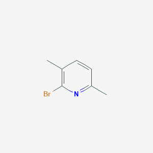 molecular formula C7H8BrN B1283209 2-Bromo-3,6-dimethylpyridine CAS No. 38749-92-7
