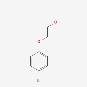 molecular formula C9H11BrO2 B1283214 1-Bromo-4-(2-methoxyethoxy)benzene CAS No. 39255-23-7