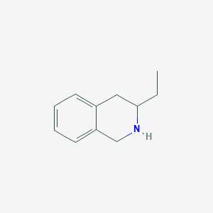 molecular formula C11H15N B1283219 3-Ethyl-1,2,3,4-tetrahydroisoquinoline CAS No. 111422-13-0
