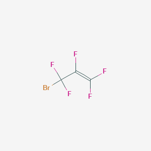 molecular formula C3BrF5 B1283233 3-Bromopentafluoropropene CAS No. 431-56-1