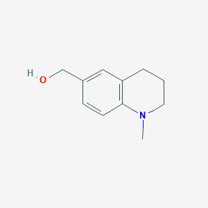 molecular formula C11H15NO B128324 (1-Methyl-1,2,3,4-tetrahydroquinolin-6-yl)methanol CAS No. 68031-99-2
