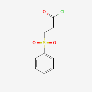 3-(Phenylsulfonyl)propanoyl chloride