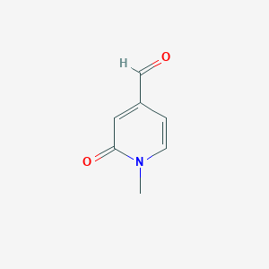 molecular formula C7H7NO2 B1283252 1-Methyl-2-oxo-1,2-dihydropyridine-4-carbaldehyde CAS No. 94170-15-7