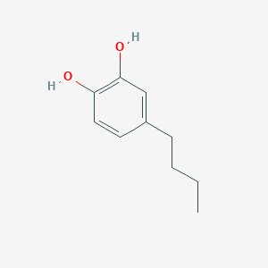 molecular formula C10H14O2 B1283273 4-Butylbenzene-1,2-diol CAS No. 2525-05-5