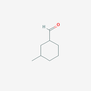 molecular formula C8H14O B1283284 3-Methylcyclohexane-1-carbaldehyde CAS No. 13076-16-9