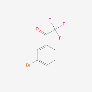 molecular formula C8H4BrF3O B1283289 3'-Bromo-2,2,2-trifluoroacetophenone CAS No. 655-26-5