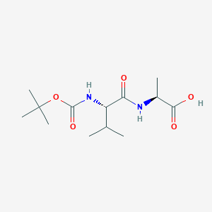 (tert-Butoxycarbonyl)-L-valyl-L-alanine