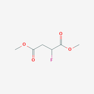 molecular formula C6H9FO4 B12833109 Dimethyl 2-fluorosuccinate 