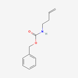 molecular formula C12H15NO2 B1283318 Benzyl but-3-EN-1-ylcarbamate CAS No. 132547-64-9