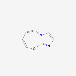 molecular formula C7H6N2O B12833290 Imidazo[2,1-b][1,3]oxazepine CAS No. 108745-29-5