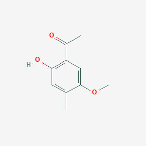 molecular formula C10H12O3 B128334 2-Hydroxy-5-methoxy-4-methylacetophenone CAS No. 4223-84-1