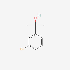 molecular formula C9H11BrO B1283390 2-(3-Bromophenyl)propan-2-ol CAS No. 30951-66-7