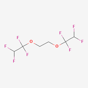 molecular formula C6H6F8O2 B1283416 1,2-Bis(1,1,2,2-tetrafluoroethoxy)ethane CAS No. 358-39-4