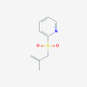 2-(2-Methylprop-2-enylsulfonyl)pyridine