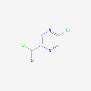 molecular formula C5H2Cl2N2O B1283454 5-Chloropyrazine-2-carbonyl chloride CAS No. 88625-23-4
