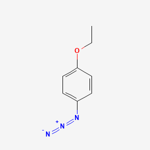 molecular formula C8H9N3O B1283461 1-Azido-4-ethoxybenzene CAS No. 98488-09-6