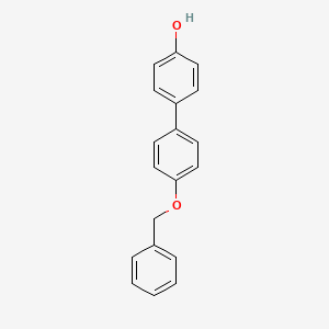 molecular formula C19H16O2 B1283465 4-(4-Benzyloxyphenyl)phenol CAS No. 52189-87-4