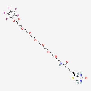 molecular formula C31H44F5N3O10S B12834831 Biotin-PEG6-PFP ester 