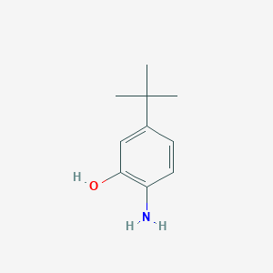 molecular formula C10H15NO B1283484 2-氨基-5-叔丁基苯酚 CAS No. 1199-47-9